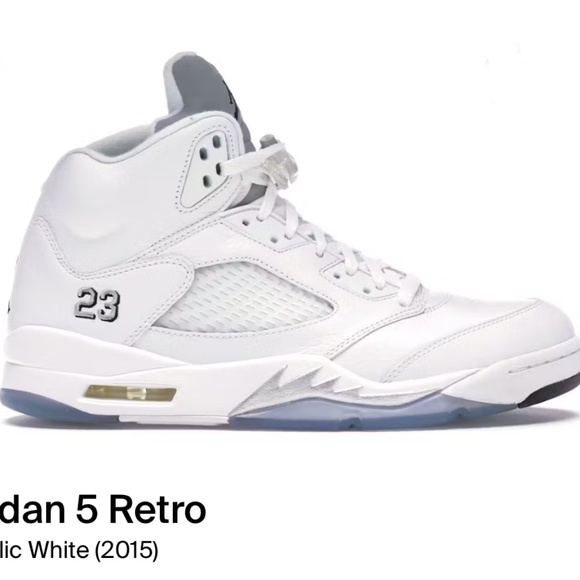 Jordan 5 Retro Metallic White (2015)